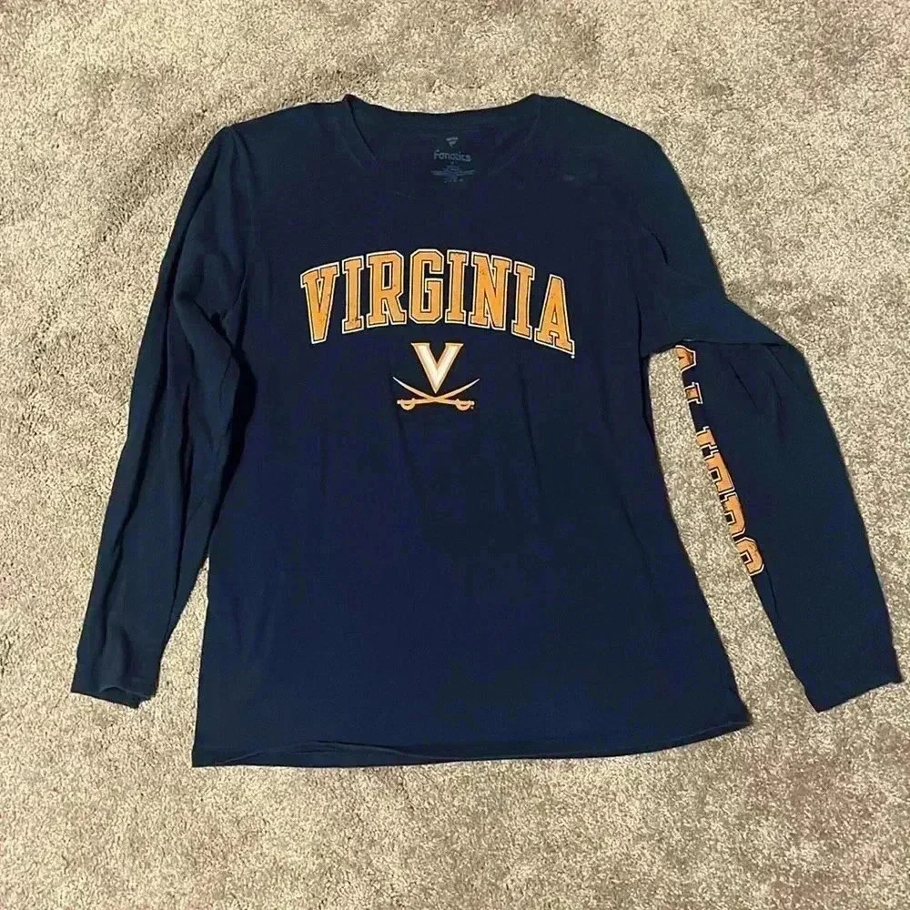 Fanatics UVA long-sleeve shirt size medium